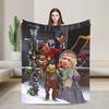 La Muppet Christmas Carol Coperta Morbida Ragazze Ragazzi Coperta Plaid in Flanella per Arredo Casa Morbida Copriletto Personalizzato Regalo di Compleanno