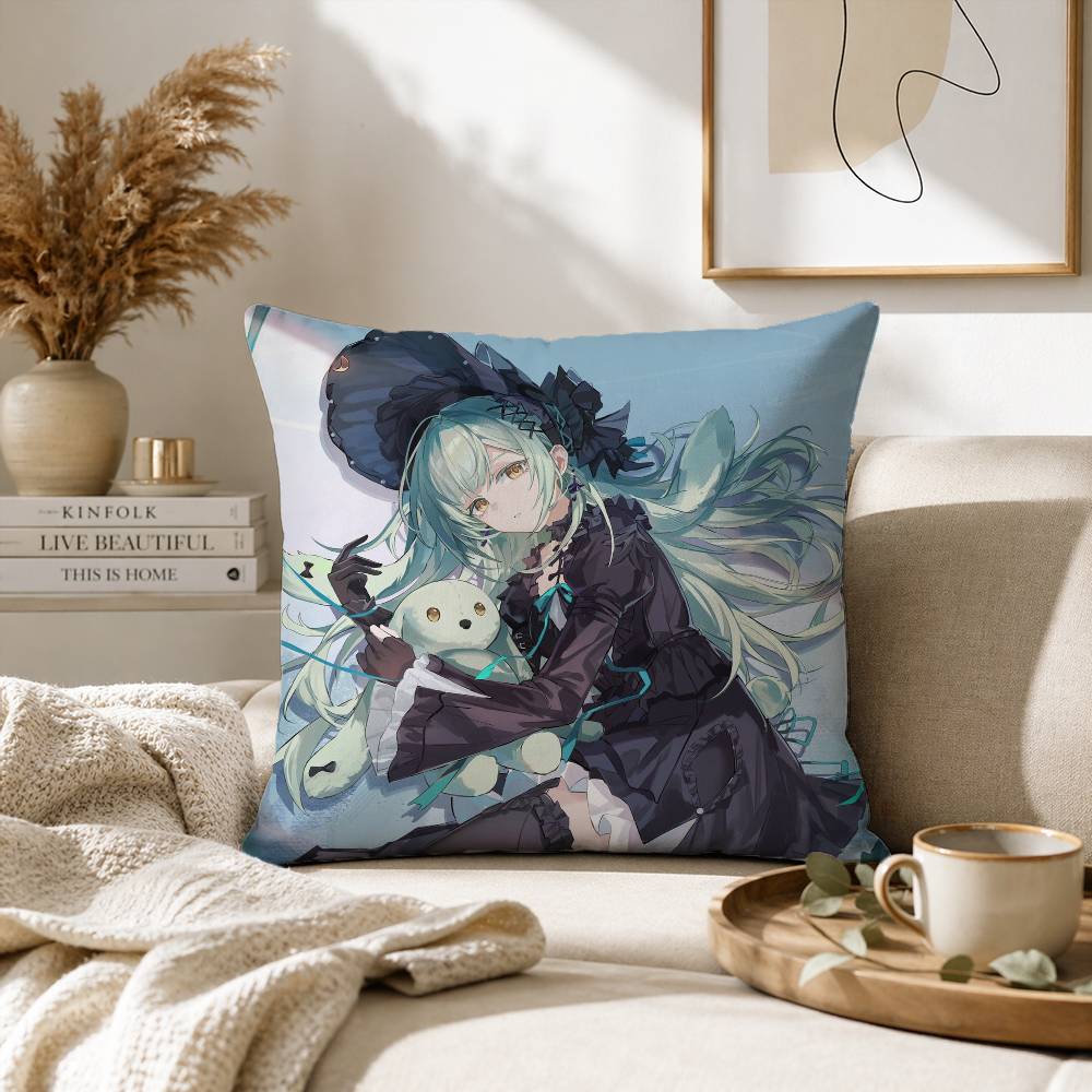 BanG Dream A-Ave Mujica Pillow Case for Sofa Living Room Home office Decor Protective Cover