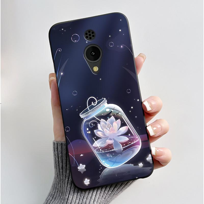 Phone Case For Nokia 150 2G 2023 Casing Luxury Cute Love Rabbit Funny Cartoon Black Matte Soft Silicone Shockproof Cover Shell