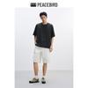 Peacebird Men's Heavyweight Outdoor Chest Pocket T-Shirt