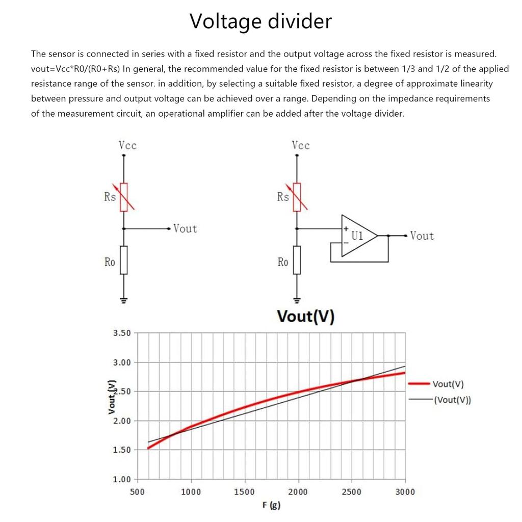 4PCS Pressure Sensor,force Sensitive Resistor Thin Film Pressure Sensor