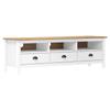 TV Cabinet Hill Range 158x40x47 Cm Solid Pine Wood