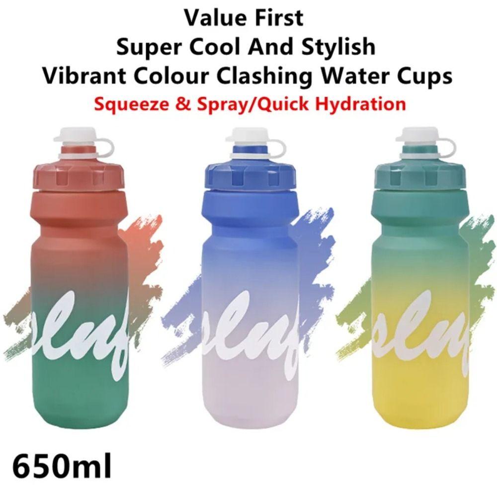 

Ultralight Cycling Water Bottle Plastic Sports Bicycle Kettle Cycling Camping