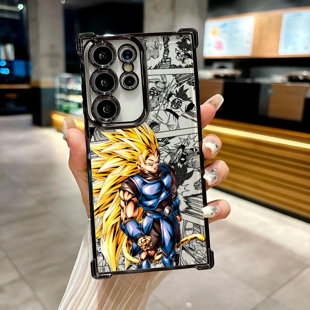 Dragon B-Ball Anime Super Saiyans For Galaxy S26 Ultra Phone Case For Samsung S26 S25 S24 S23 S21 Ultra S20 FE S25 Plus 5G Cover