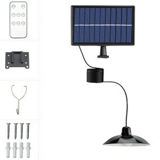 Waterproof Solar-Powered Motion Sensor Outdoor Light for Courtyard or Roadway