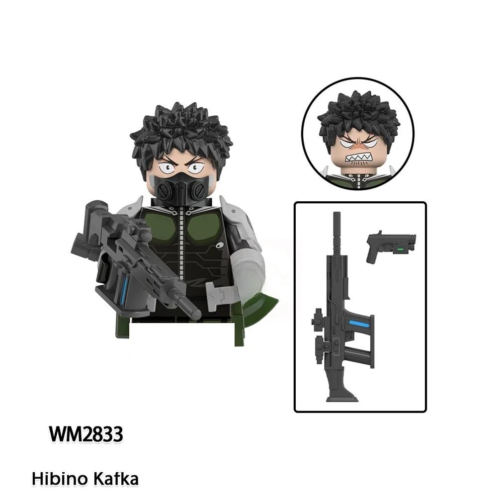 

Аніме Персонаж Кайдзю №8 Конструктор DIY Хібіно Кафка Ашіро Міні Фігурка Мультяшні Моделі Цеглинки Іграшки Для Дітей Подарунки