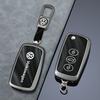 For VOLKSWAGEN Zinc Alloy Car Smart Remote Key Case Cover For VW Polo Golf Passat Tiguan Beetle Caddy T5 Up Eos Octavia Seat Leo