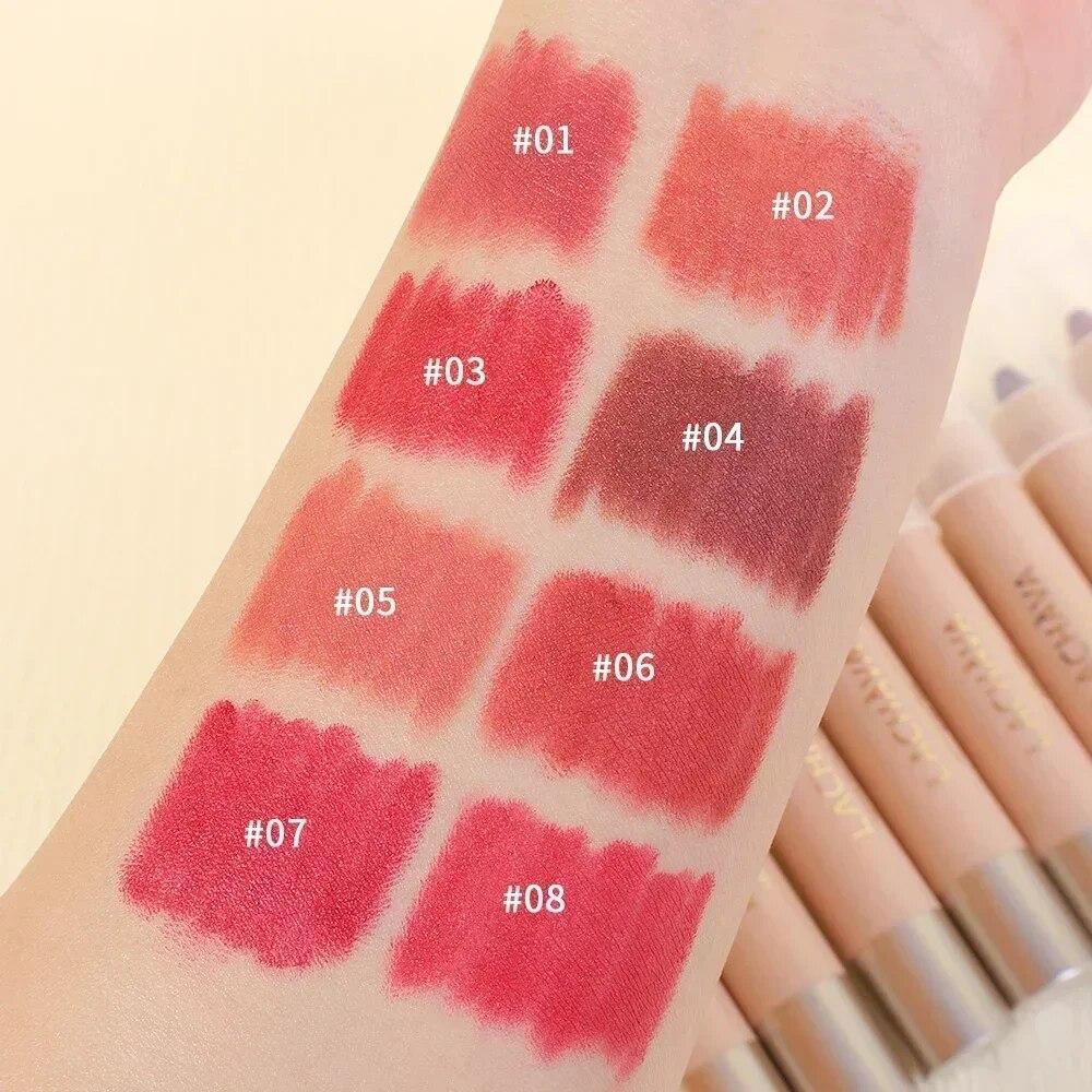 Lip Liner Pen Tint Sexy Red Matte Lip Contour Tint Lipstick Lasting Nonstick Cup Pen Lips Makeup Waterproof Cosmetic