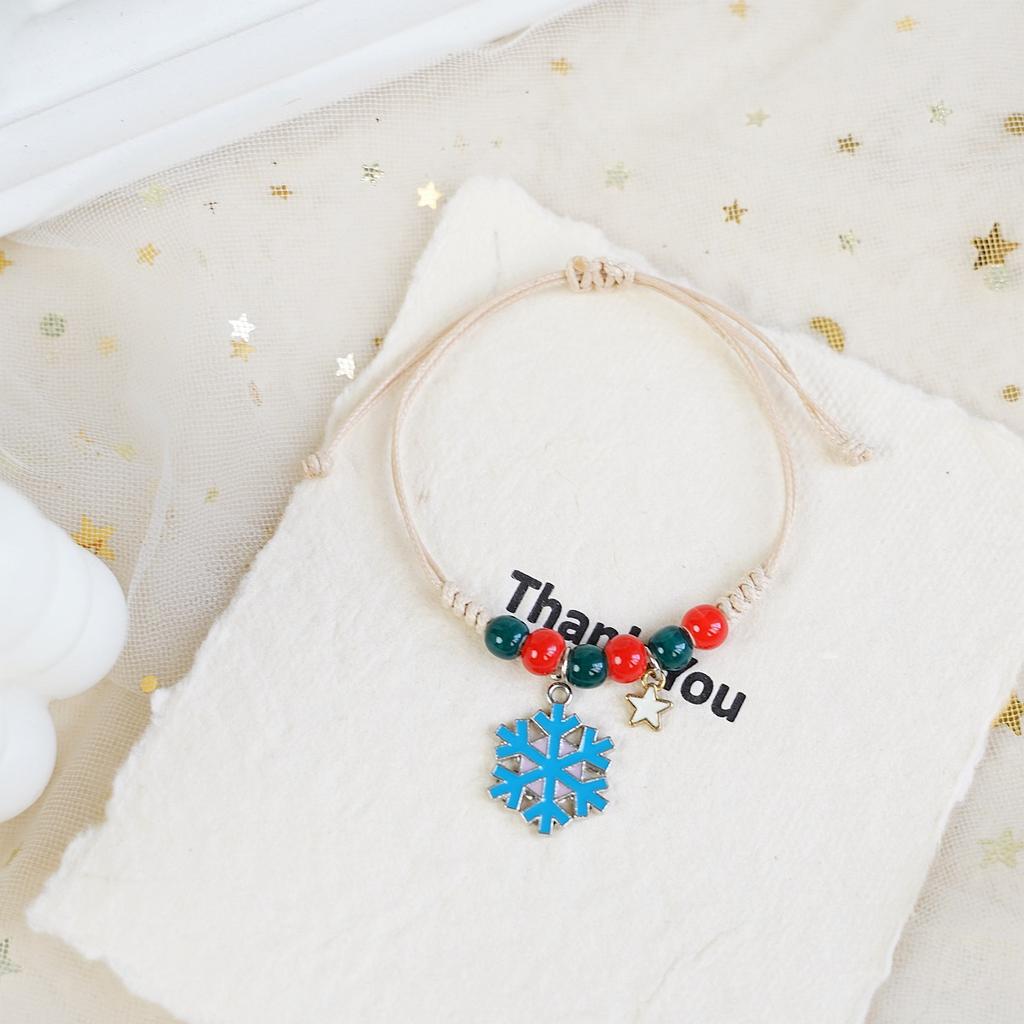 Hot-selling Christmas Bracelet Female Popular Santa Couple Girlfriend Jewelry Women