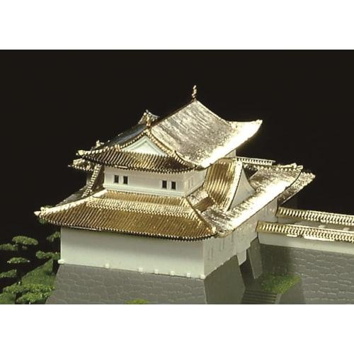 Doyusha 1/350 Japan's Famous Castles Deluxe Gold Nagoya Castle Plastic Model DG-3
