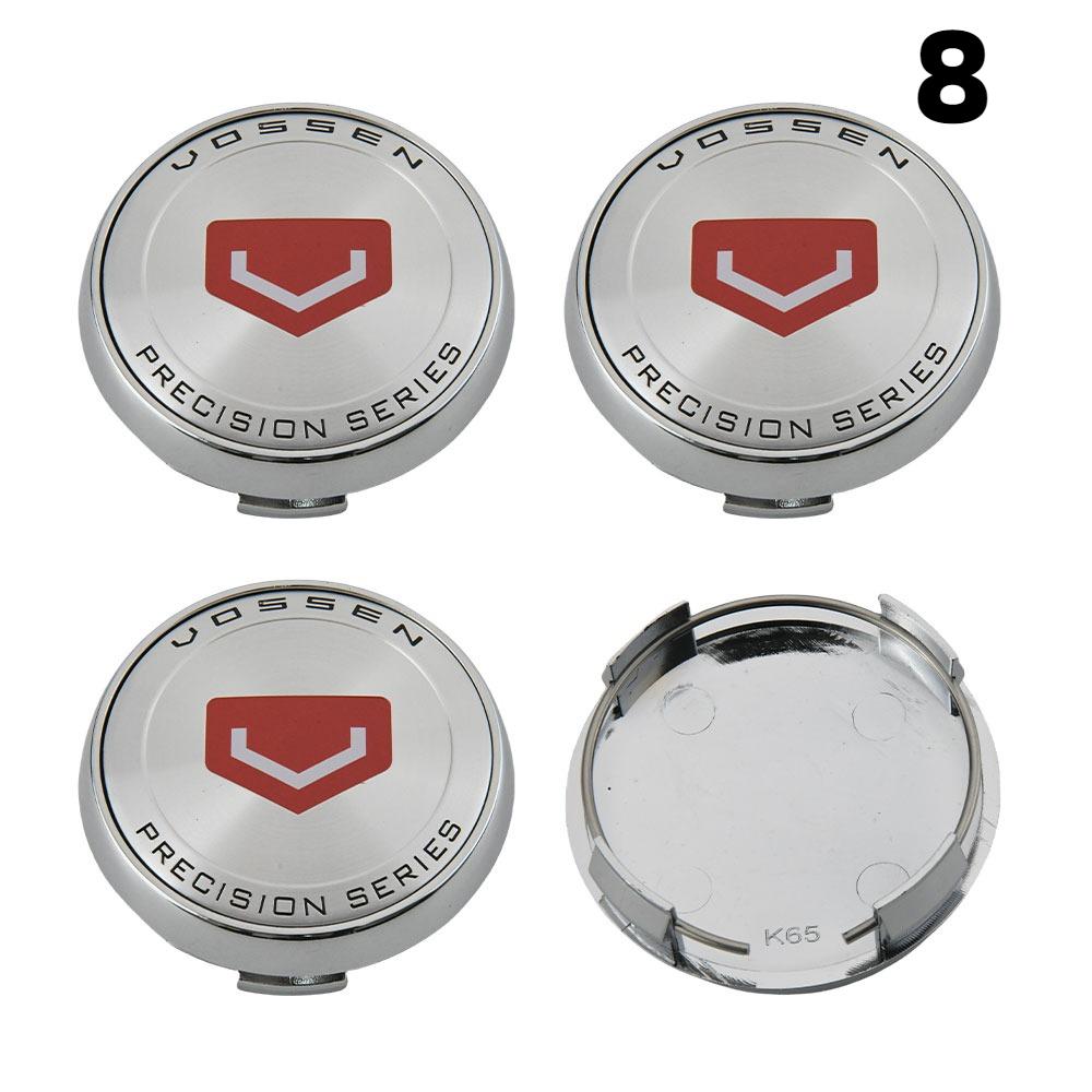 

4PCS OD 65MM & OD 68MM Rim Caps VOSSEN Emblem Wheel Center Cap Wheel Cover Hub caps Sport Car Logo Tire Accessories No.1 OD 65 ID 60