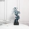 Transparent Taihu Stone Rockery Creative Resin Crafts Sculpture Desk Ornaments Artwork Living Room Decoration Modern Home Decor