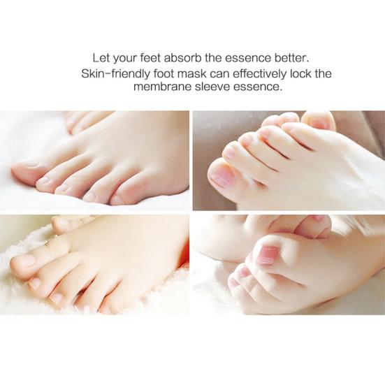 2Pcs Foot Covers Hard Dead Skin Removal Moisturizing Exfoliating Feet Skin Care