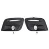 090E Foglight Frame Cover Bumper Foglight Grille Replacement Accessories for Berlingo Partner Front Bumper Foglight Grilles