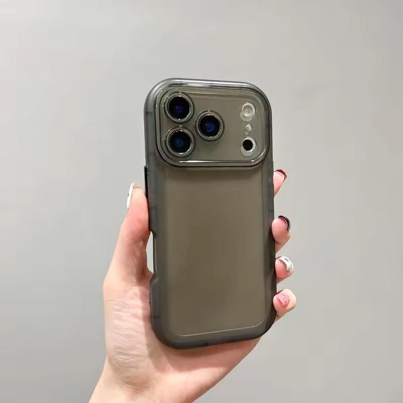 Transparent Silicone TPU Phone Case for IPhone 17 Air 16 15 14 13 12 Pro Max Soft Airbag Shock Bumper