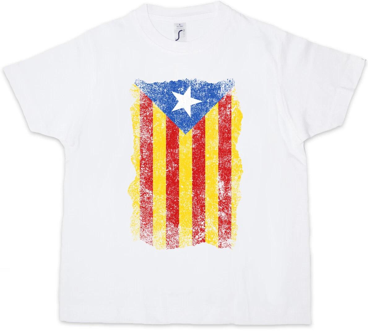 CATALONIA FLAG Kids Boys kids boys T-Shirt Freedom for Free Revolution Independence 120