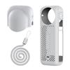 Silicone Case for 360 X4 Camera Lens Caps Cover Action Cameras Protector Scratch Resistant