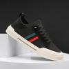 Men Summer Spring Autumn Casual Shoes Breathable SlipOn Mesh New Men's panel shoes, lazy slip labor protection work canvas
