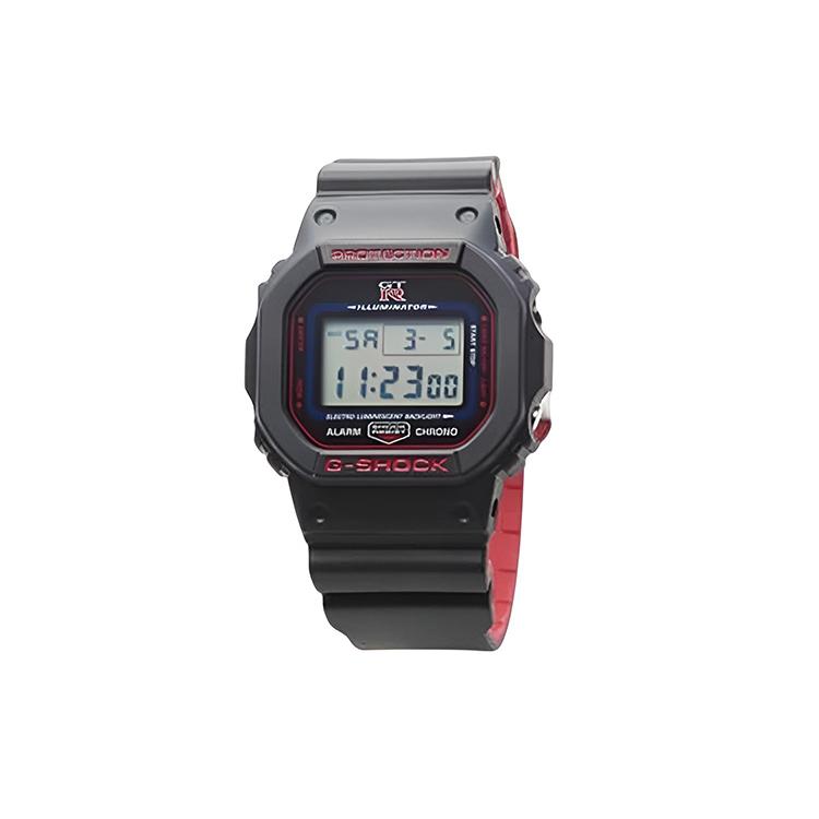 CASIO Men G-SQUAD Series Gray Watch DW-5600GTR DW-5600GTR Black Strap