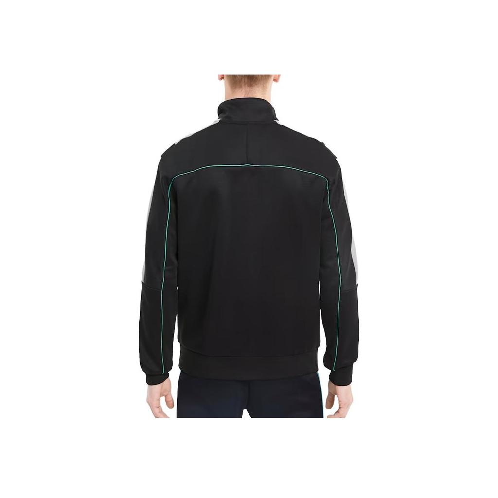 Puma X Mercedes AMG Collaboration Sports Lifestyle Series Fashion Comfortable Versatile Stand Collar Jacket Men Jacket Black 598038-01