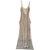 Sling Dress Summer Cut Out Silm Beautiful Mesh