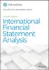 Kniha International Financial Statement Analysis