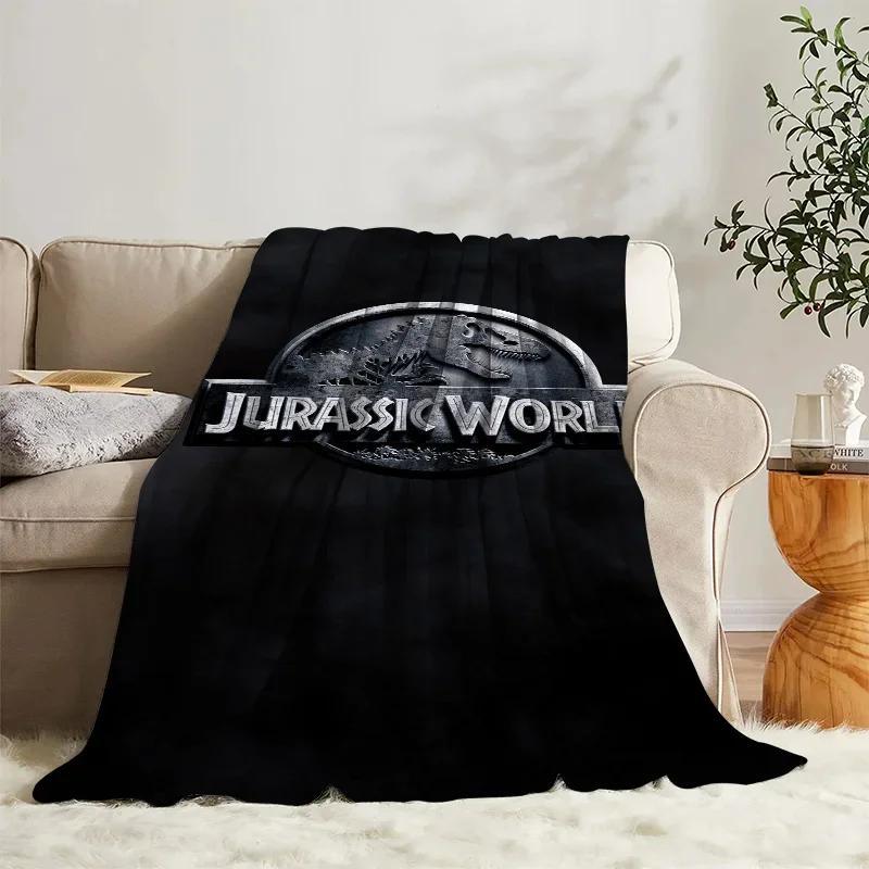 Fluffy Blanket  J-Jurassic Park Bed Sofa Camp Nap Bedroom Decor Bedspread Soft Fleece Home Textile Birthday Wedding Gift Blanket