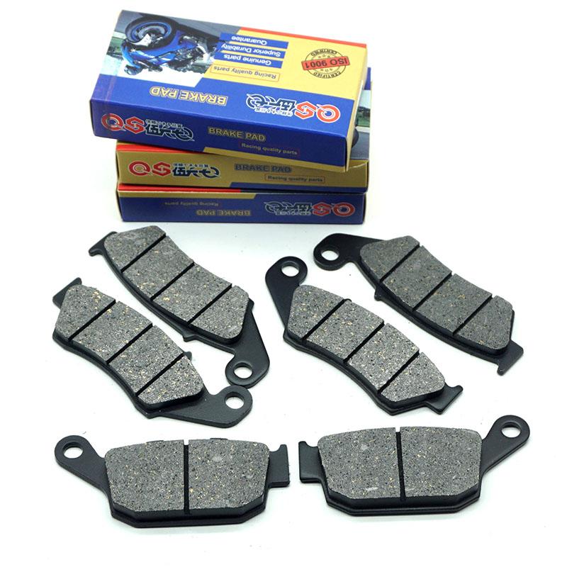Motorcycle Front Rear Brake Pads for HONDA XRV750  Twin 1993-2001 XRV750A Twin (RD04 RD07) 1993-1998 XRV 750 750A