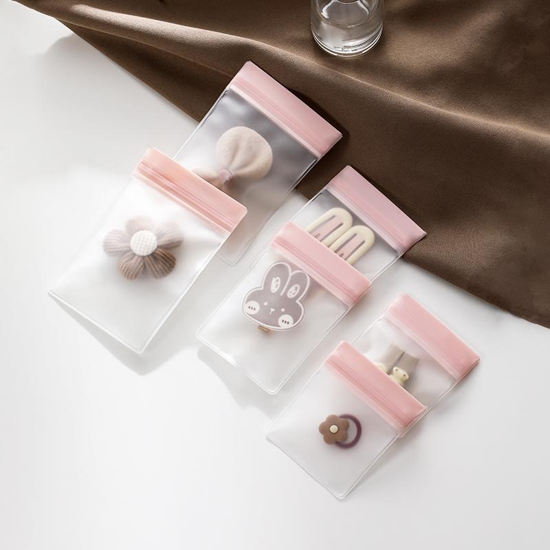 5 Peças Organizador de Joias de Viagem Bolsa de Veludo para Joias Bolsa Transparente para Joias de Viagem para Viagem Bolsas Transparentes Reutilizáveis para Joias