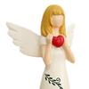 Christmas Angels Figurines 3 Pieces Seasonal Decoration Festive Statue Ornament For Collectors Photography Craft Lovers Bookcase