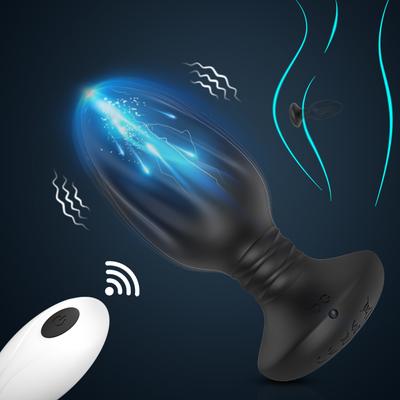 Vibrante massaggiatore prostatico Butt Plug vibratore anale giocattoli sessuali a distanza senza fili per le donne culo anale dildo prostata stimolare il culo
