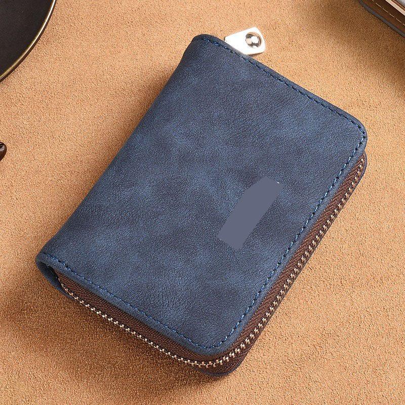 

1pcs Men s Multi-Card Wallet with Anti-Magnetic Protection, Large Capacity ID Card Holder with Zipper andAccordion Design