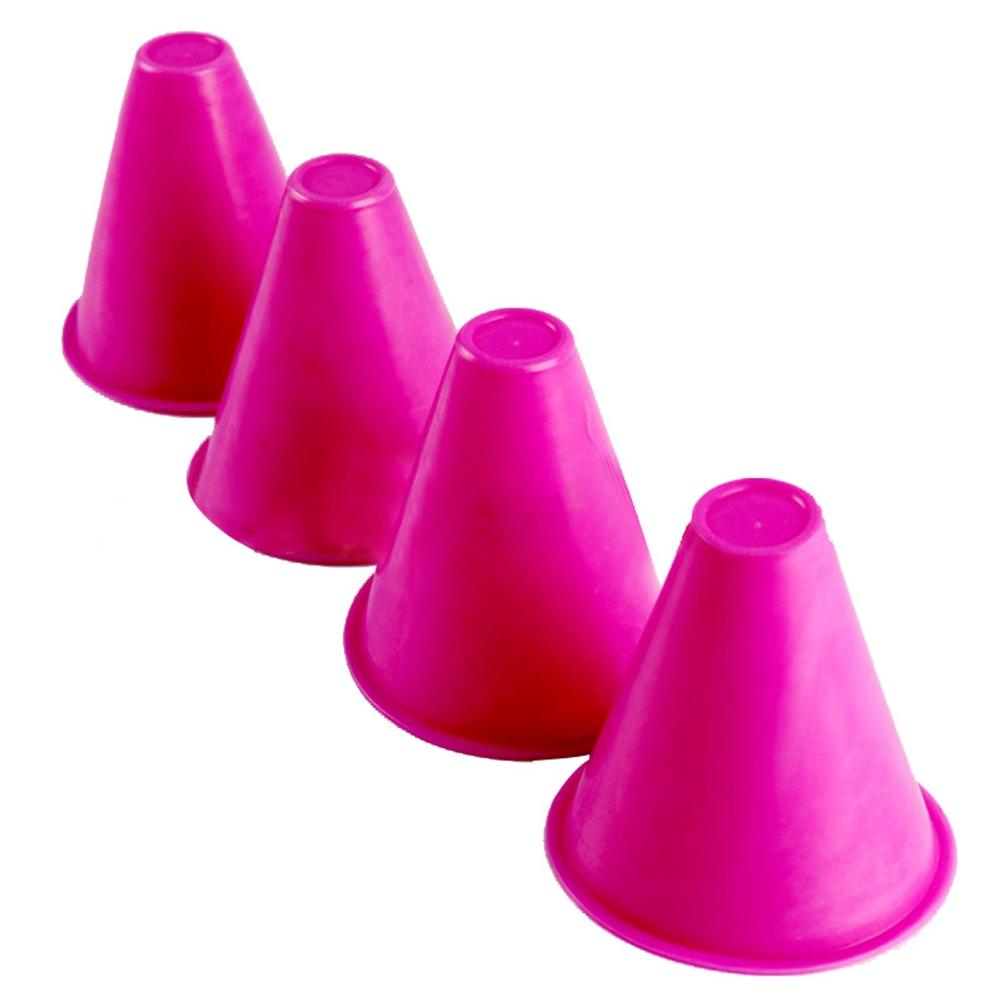 

1 шт. Футбольный скейт маркер бочка футбольный конус для тренировочного оборудования Pink