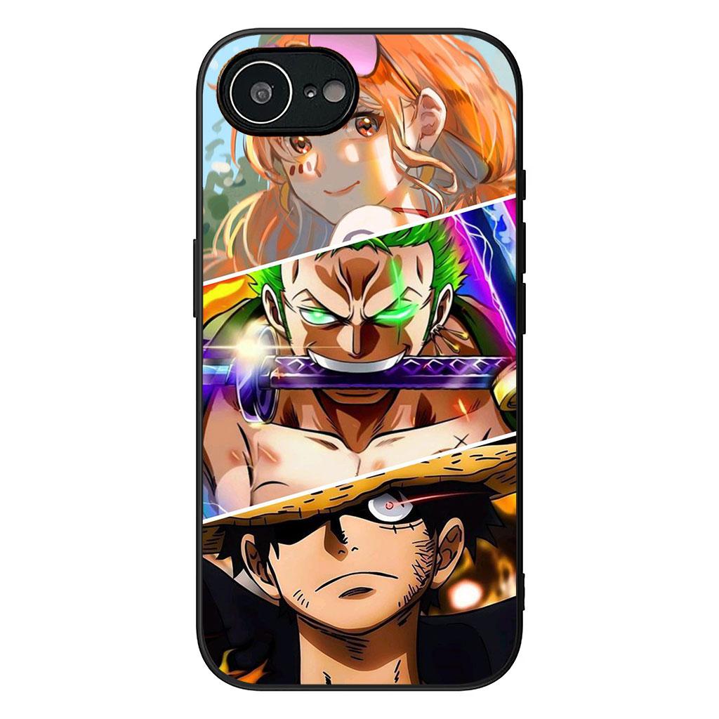 Cover for Apple iPhone 17 16 11 Pro XS Max XR 6 7 8 Plus 16E SE 2020 Air 5 SE2 Phone Case Roronoa One Pieces Luffy Zoro