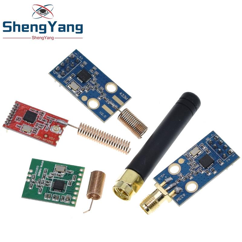 TZT CC1101 10mW 433MHZ 868MHZ 300-1000M Transmission Module With SMA Antenna Transceiver Module