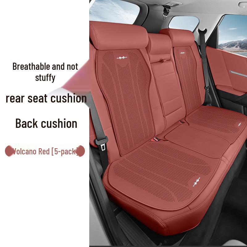 BYD Summer Seat Cushion: Ultra-Thin, Breathable, Universal Fit for Titanium 3/7, Leopard 5/8