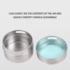 Magnetic Spice Box Mini Round Spice Pepper Jars Visibles Sealing Seasoning Bottle Stainless Steel Spice Containers For Kitchen