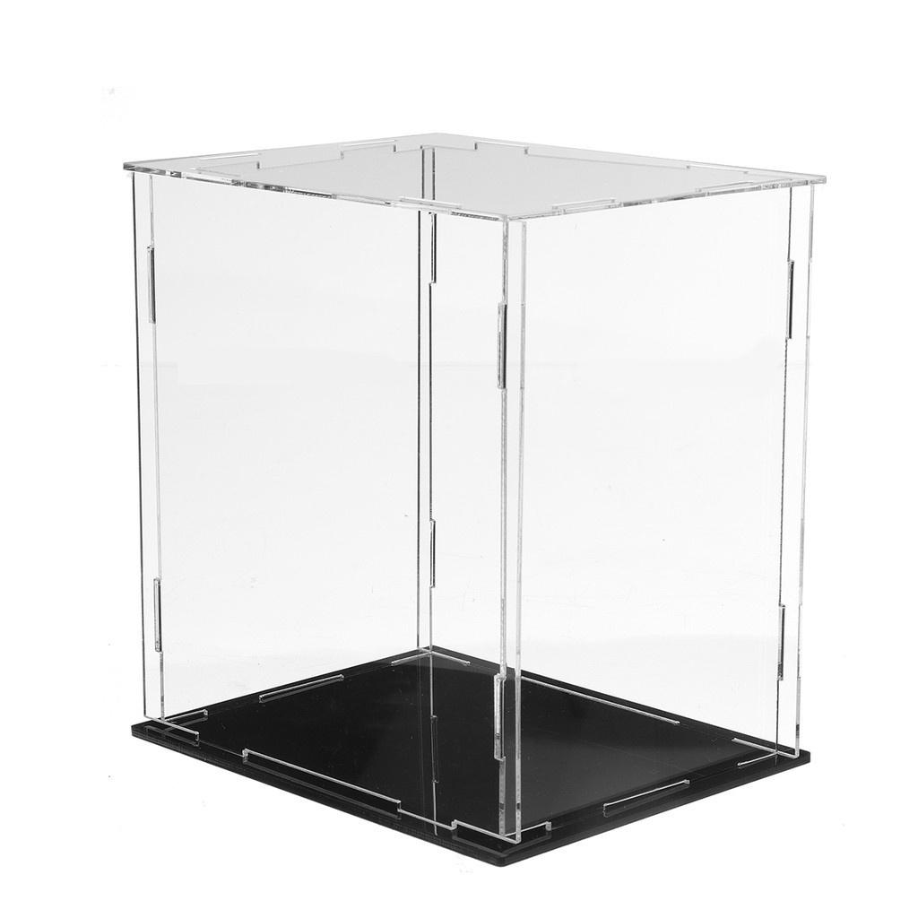 Cube Toy Dust Proof Tray Protection Assembled Box Case Clear Acrylic Display Show Box Case For Toys New