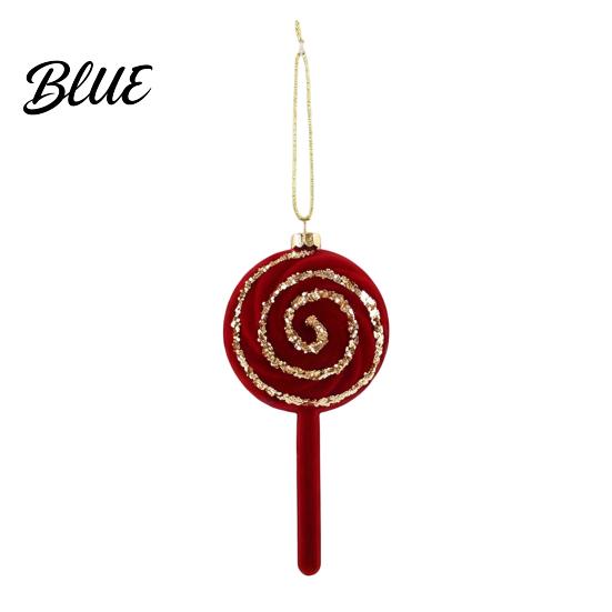 Lightweight Flocked Tree Hanging Soft Edging Retro with Gold Ornaments Christmas Red Velvet Flocking Fabric