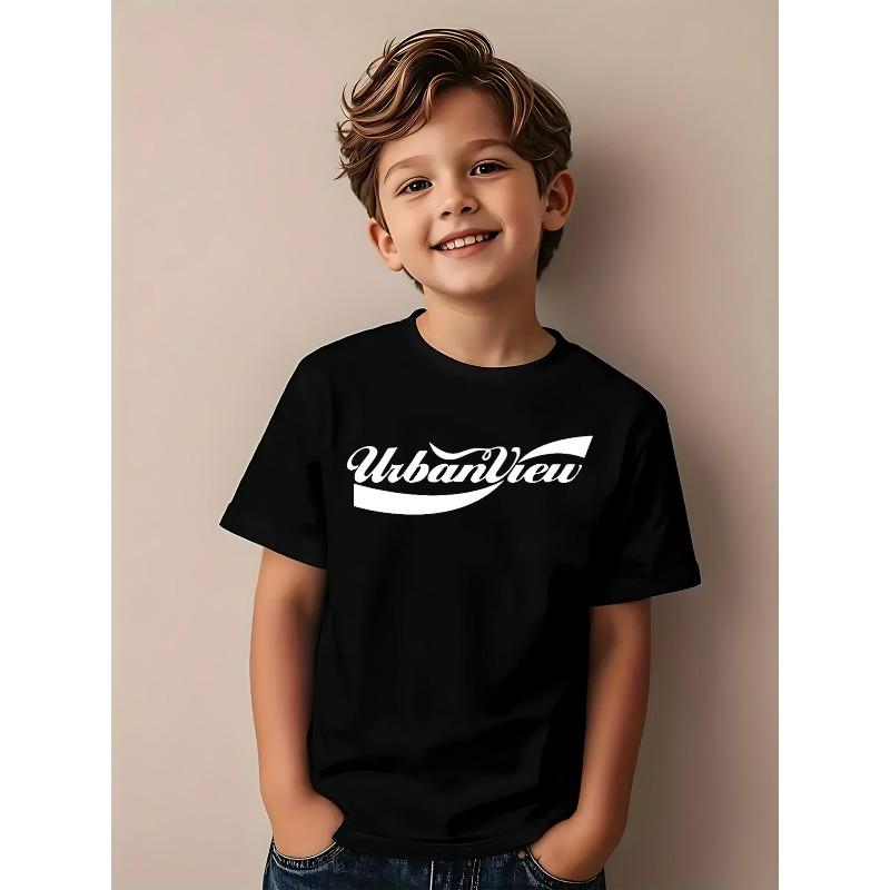 

European sizes Children Bottom layer, light and thin, good feel spring clothes, hot-selling holiday tops, essential short sleeves for spring 98cm чёрный