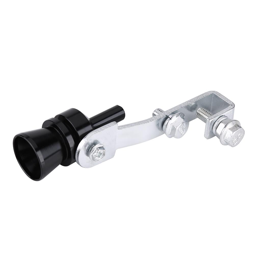 Black Car Turbo Sound Exhaust Whistle Muffler Auto Blow off Valve Simulator S