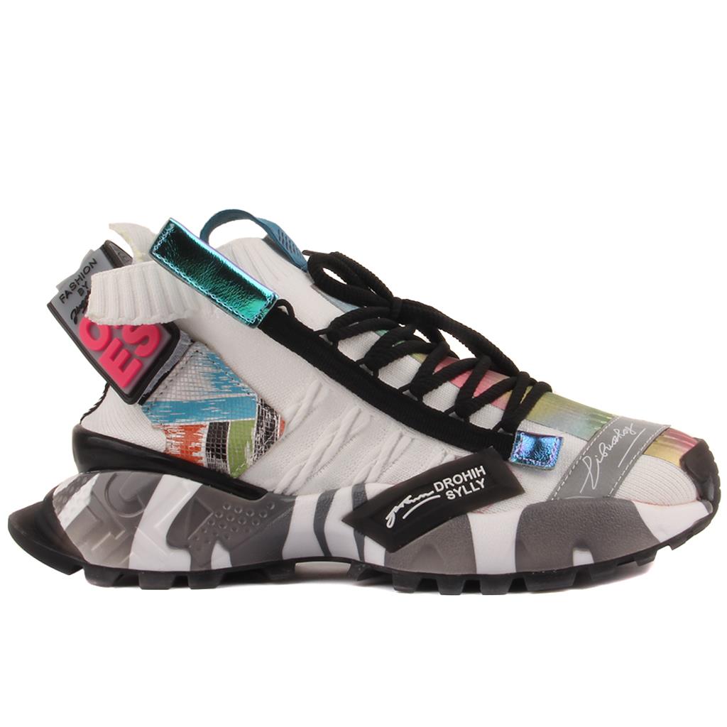 

Guja - Женские белые кроссовки на шнуровке