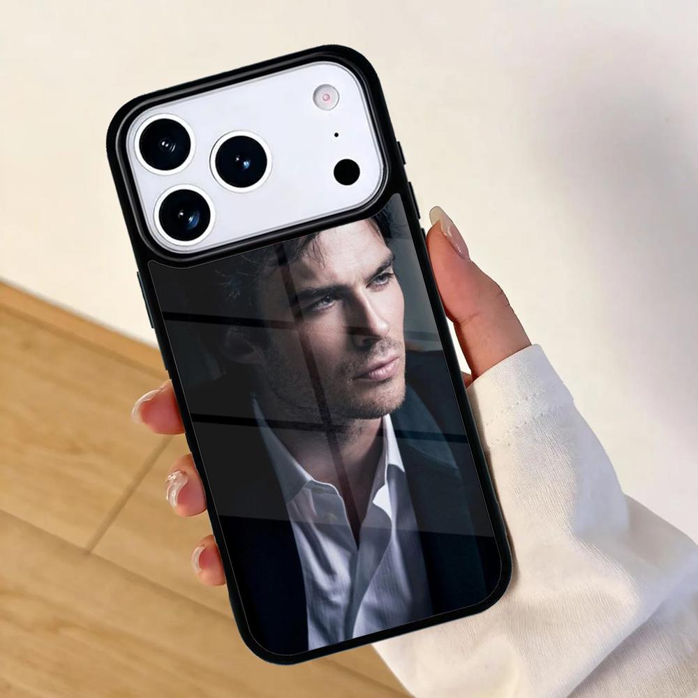 Vampire Diaries Ian Somerhalder Phone Case For Apple iPhone 17 Air 16 Pro Max 15 Pro Max 14 13 12 11 Mini Back Cover