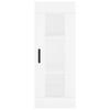 Highboard White 34.5 x 34 x 180 cm Particle Board