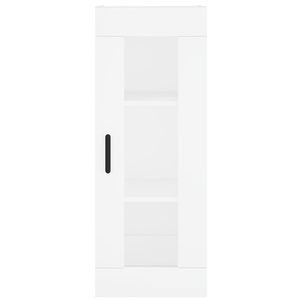 Highboard White 34.5 x 34 x 180 cm Particle Board
