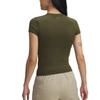 Under Armour Solid Color Versatile Comfortable Breathable Round Neck Short Sleeve T-Shirt Women tops 6000341-308