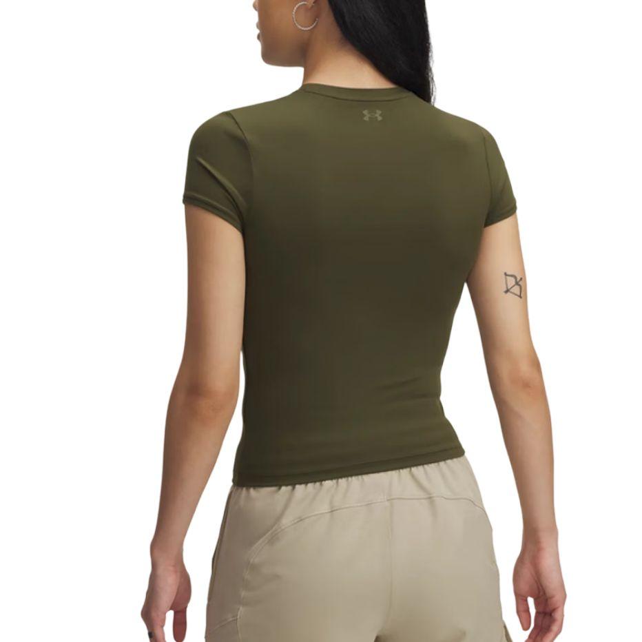 Under Armour Solid Color Versatile Comfortable Breathable Round Neck Short Sleeve T-Shirt Women tops 6000341-308