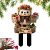 Christmas Decorations Outdoor Stakes Decorative Garden Stakes For Christmas Decor 2D Flat Acrylic Party Supplies For Planter
