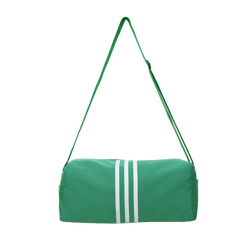 

Fashion Striped Large Capacity Toast Bag Men s and Women s Casual Simple Crossbody Pillow Bag Trendy Couple Shoulder Bag one size fits all зелёный