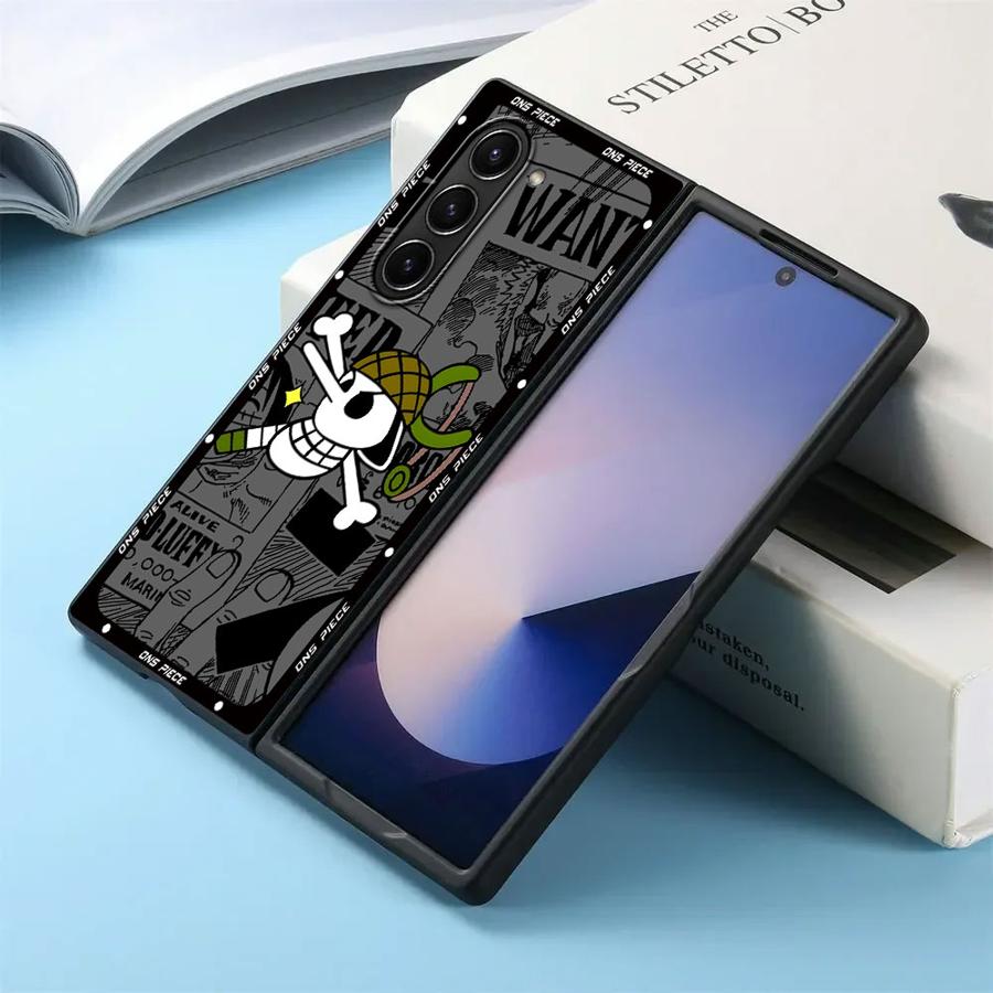 

Case for Samsung Galaxy ZFold6 ZFold4 ZFold3 ZFold7 Z Fold 7 6 5 4 3 ZFold5 Back Phone Cover One Pieces Anime Galaxy Z Fold4